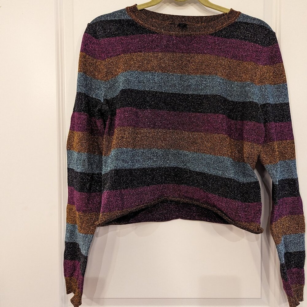 Forever 21Contemporary metallic sweater XL
